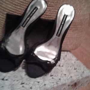 Chinese Laundry black dress sandles 8.5